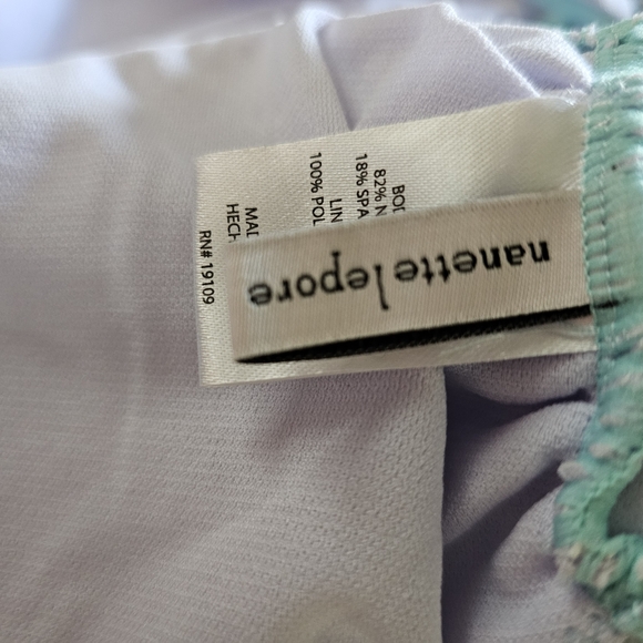 Nanette Lepore Floral Tankini size 10 - Picture 5 of 6